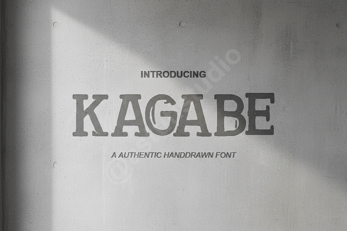 Kagabe - Refined Luxury Serif Typefa, a Font by Astuti Studio (Photo 1 of 16)