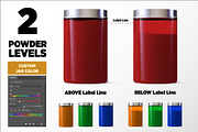 2lb Whey Protein Jar Mockup B2-Pro, a Packaging Mockup by Design Warlord (Thumbnail 3 of 16)
