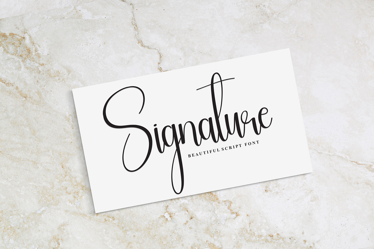 Somebody | Script Font, a Handwritten Font by Scratchones (Photo 5 of 8)