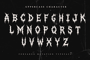 Forsaken Mutation | Death Metal Font, a Symbol Font by Masyafi Studio (Thumbnail 2 of 9)