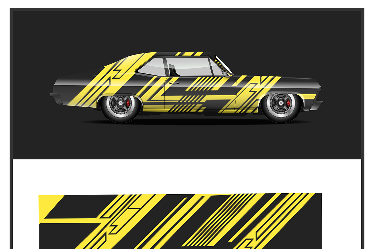 Dynamic Car Wrap Design, a Transportation Illustration by CarWrap design (Photo 2 of 3)