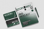 Modern Stationery Branding Mockup, an Advertising Mockup by East Gallery (Thumbnail 3 of 15)