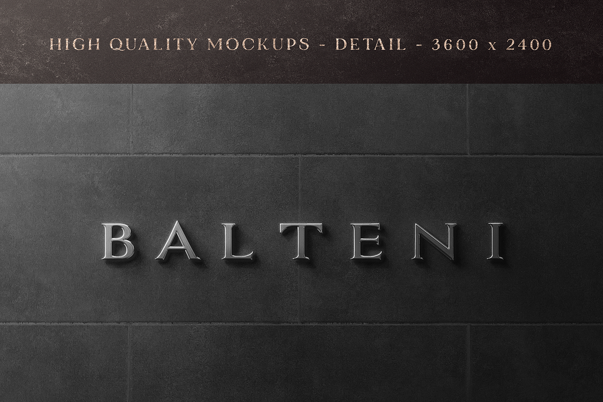 10 Deluxe Front Logo Mockups - V2, an Advertising Mockup by Asylab (Photo 4 of 19)