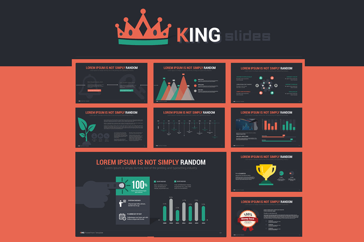 King PowerPoint Template, a Presentation Template by Radomir (Photo 3 of 5)