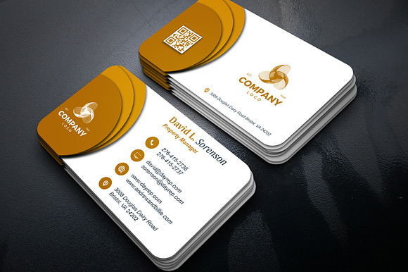 Urban Property Agent Card PSD preview 6