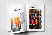 Magazine Print Layout, a Magazine Template by Grkic Creative (Thumbnail 2 of 13)