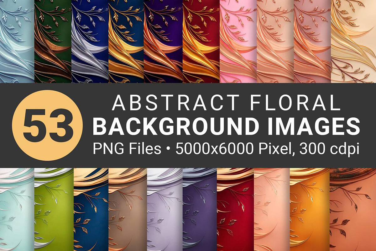 Abstract Floral Funeral Backgrounds, a Background Graphic by Godserv Designs (Photo 2 of 11)
