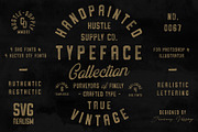 Vintage SVG Bundle & Templates, a Sans Serif Font by Hustle Supply Co. (Thumbnail 1 of 14)
