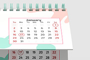 Desk Calendar Mockup - 6 views, a Packaging Mockup by Illusiongraphic (Thumbnail 16 of 19)