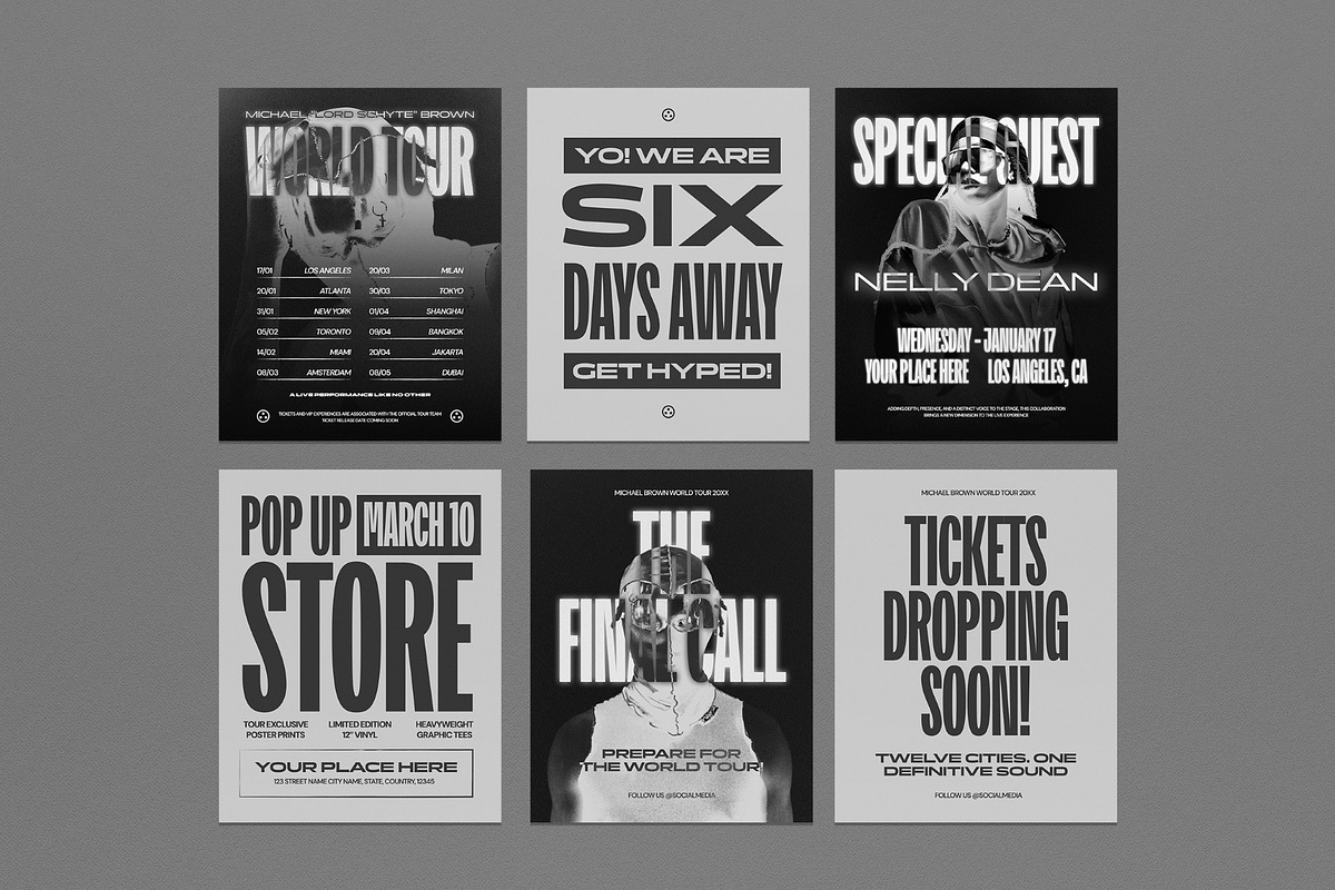 Music Concert Instagram Post - Figma, a Social Media Template by graphicook (Photo 2 of 3)