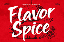 Flavor Spice – Brush Script