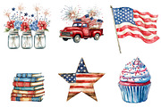 4th of July Sublimation png, an Illustration by DreamArtGraphic (Thumbnail 4 of 4)