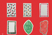Paper Cut Christmas Frames & Cards, an Object Graphic by divanovskaya_nv (Thumbnail 5 of 18)