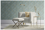 Islamic Moroccan & Azulejos Patterns, a Pattern Graphic by Alisa Fimen Design (Thumbnail 4 of 11)