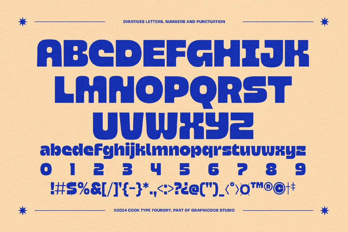 Diratives, a Sans Serif Font by graphicook (Photo 2 of 10)