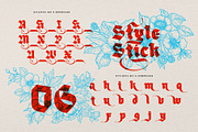 Blackther Typeface, a Blackletter Font by alit design (Thumbnail 17 of 20)
