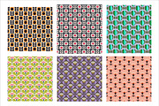 Pack of abstrack flower pattern, a Pattern Graphic by Brainware Graphic (Thumbnail 3 of 8)