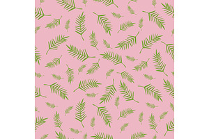 Palm Leaf Minimal Trendy Design