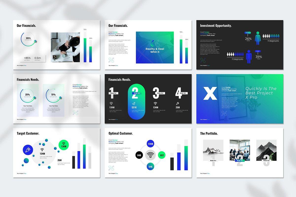 The X Project PowerPoint Template, a Presentation Template by Typetheme (Photo 7 of 9)