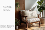 Armchair Upholstery & Pillow Mockups, a Mockup by mock-ups (Thumbnail 12 of 22)