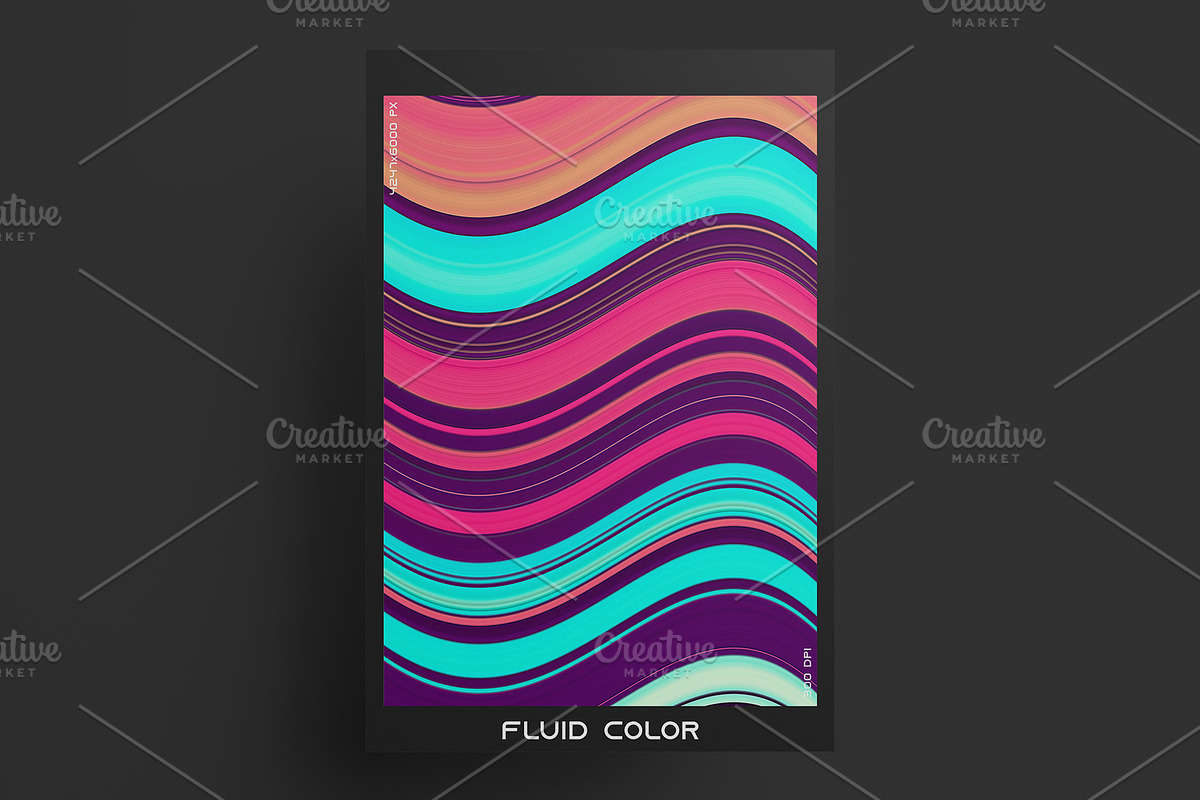 FLUID COLOR, a Texture Graphic by GarryKillian (Photo 13 of 25)