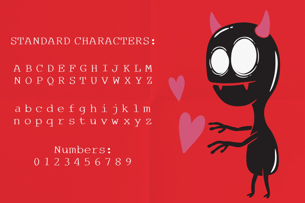 Spooky a Hand-Drawn Serif Font! preview 2