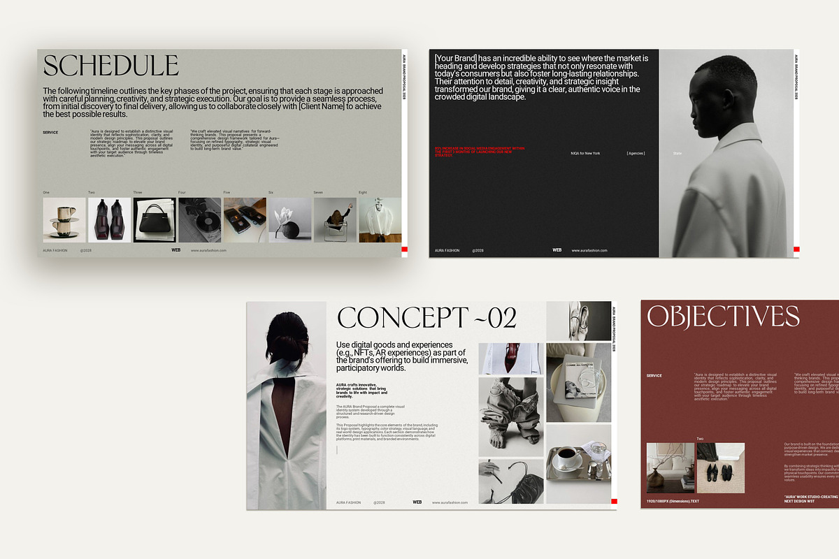 AURA | Brand Proposal Presentation, a Presentation Template by Work_Stock (Photo 9 of 10)