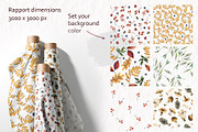 Forest Mushrooms: Edible & Poisonous, a Seasonal Illustration by Elena Malgina Clipart (Thumbnail 7 of 13)