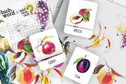 Fruits hand drawn clipart, a Food Illustration by Vero Arts (Thumbnail 6 of 10)