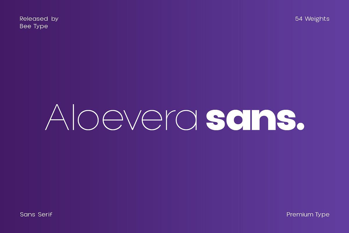 Aloevera sans, a Font by Design Stag (Photo 1 of 10)