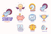 Illustrations for startup project, a Finance Illustration by VectorBakery (Thumbnail 1 of 5)