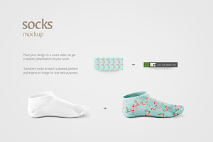 Socks Mockup