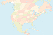 Vector World Map, an Illustration by Vector Maps (Thumbnail 2 of 5)