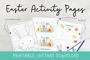 Easter Activity Pages, an Illustration by Doodle Dibs (Thumbnail 1 of 3)