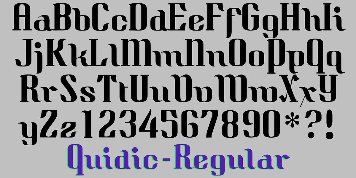 Quidic, a Serif Font by Ingrimayne Type (Photo 6 of 8)