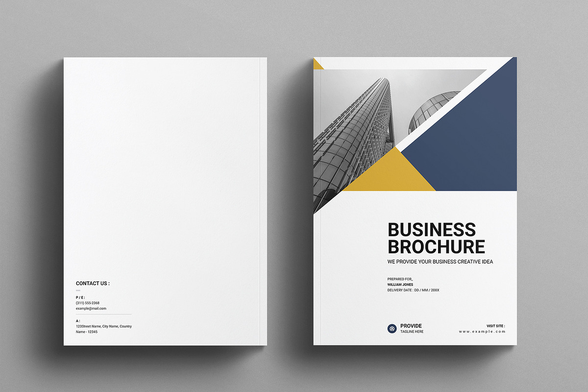 Business Brochure Template, a Brochure Template by E-Type (Photo 7 of 7)