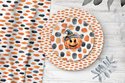 Happy Halloween watercolor clipart, an Illustration by Artmanata (Thumbnail 17 of 22)