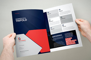 3xA4 Trifold Brochure