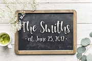 Hartfordshire, a farmhouse font, a Script Font by Rachel White Art (Thumbnail 7 of 14)