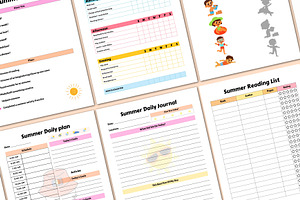 2024-2025 Summer Planner For Kids