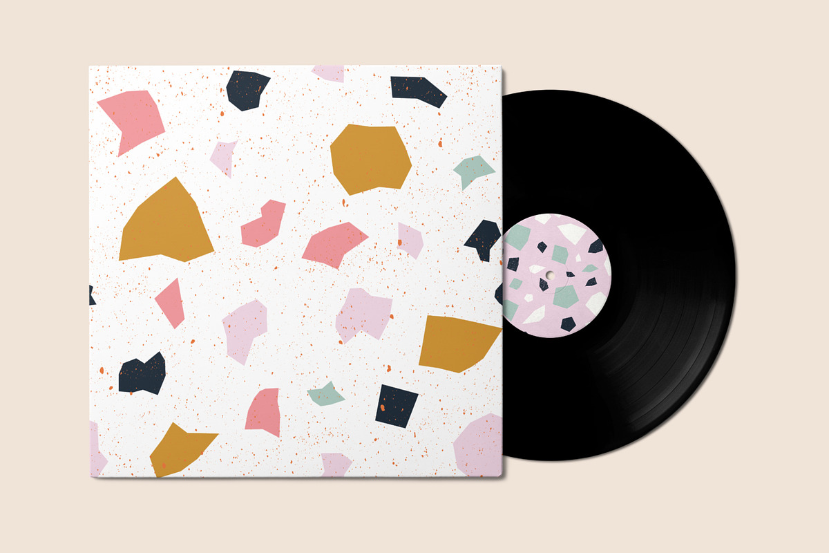 100 Terrazzo seamless pattern Bundle, a Pattern Graphic by museberry (Photo 16 of 23)
