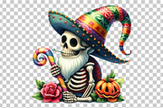 Skeleton Cinco De Mayo Gnomes PNG, a Graphic by CitraGraphics (Thumbnail 4 of 5)