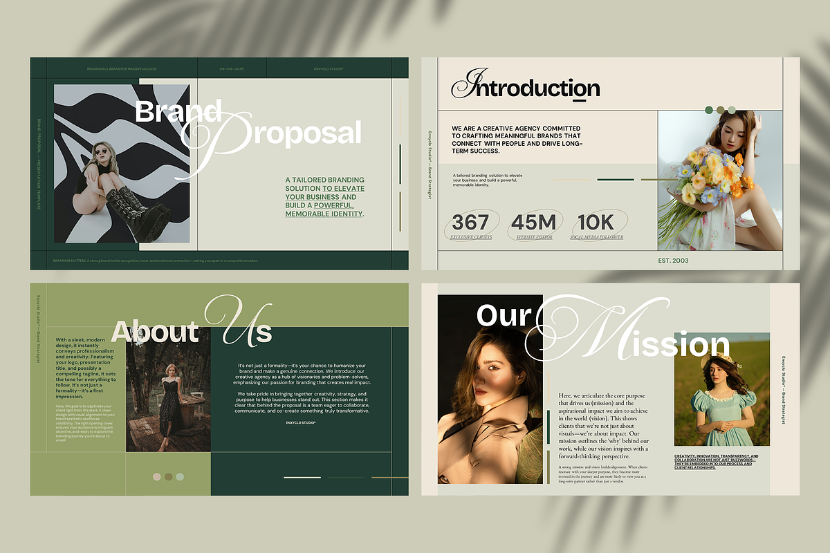 Brand Proposal, a Presentation Template by Enxyclo Studio (Photo 10 of 13)