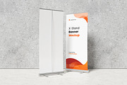 X-Stand Banner Mockup, an Advertising Mockup by swsi-studio (Thumbnail 5 of 5)