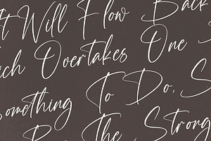 Bleckstar Mountanye Signature Font