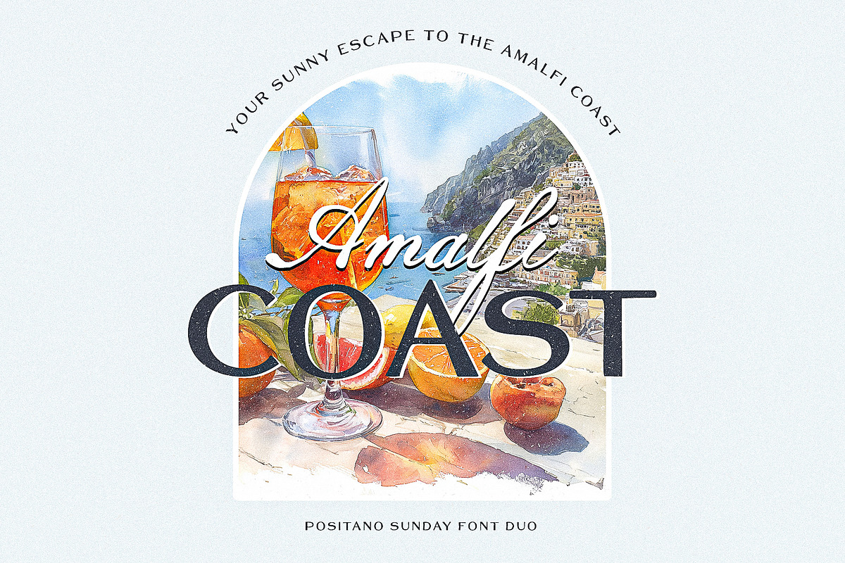 Positano Sunday Font Trio, a Handwritten Font by Ivan Rosenberg (Photo 17 of 18)