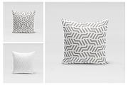 24 Geometric Monochrome Patterns, a Pattern Graphic by Curly_Pat (Thumbnail 6 of 7)