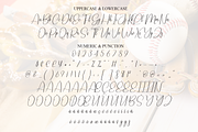 Baseball Saturday | Script Font, a Handwritten Font by Scratchones (Thumbnail 7 of 8)