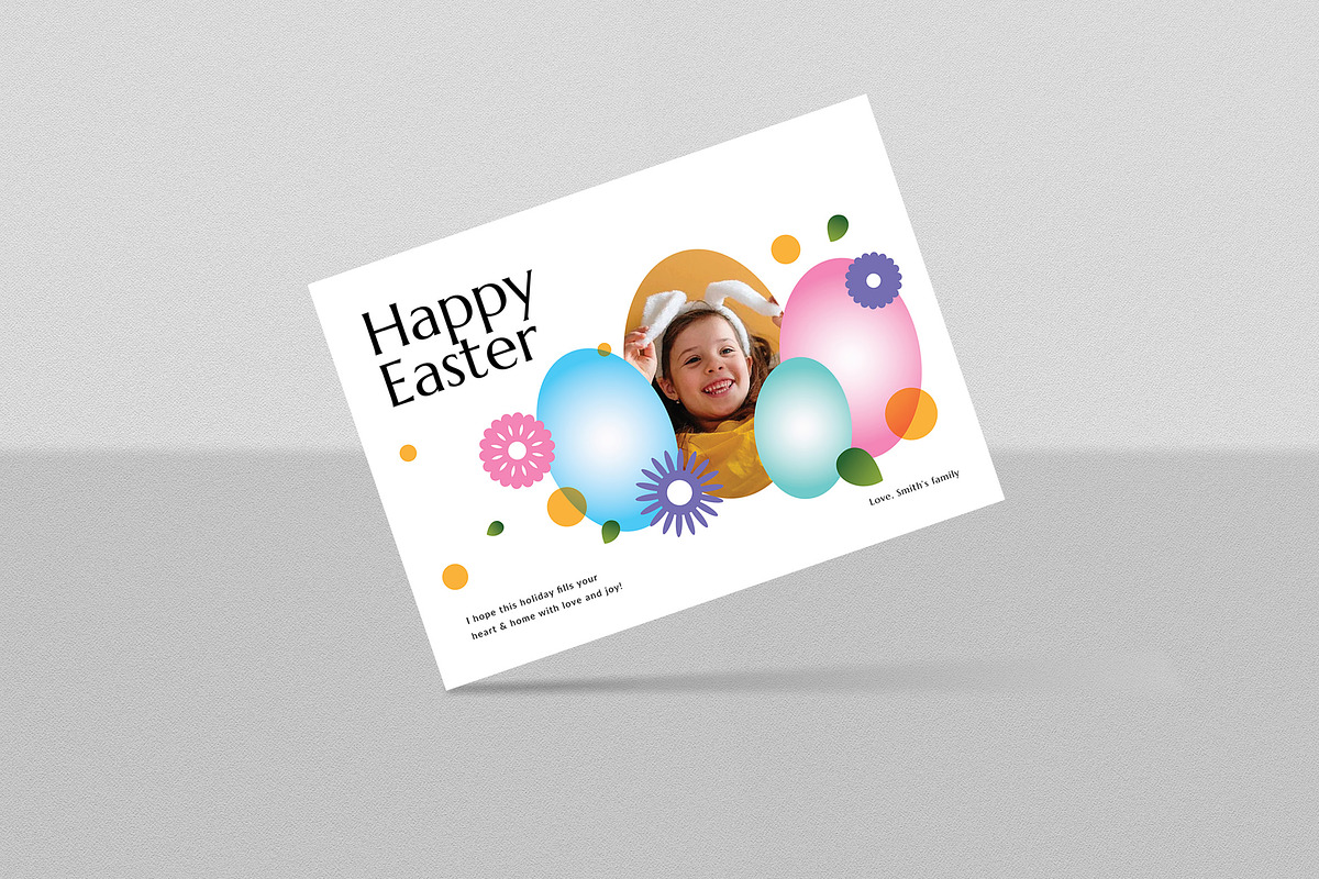 Easter Greeting Cards, a Card Template by Guuver (Photo 4 of 4)