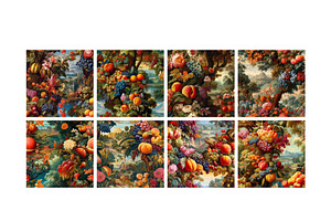 Fruits From Heaven Seamless Patterns